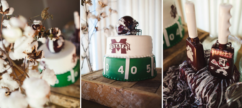 Mississippi State University Groom's Cake - Photographed by Rebecca Long Photography | Birmingham, Alabama