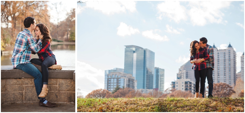 Piedmont Park and Centennial Park Engagement Session by Alabama Photographer Rebecca Long Photography_005