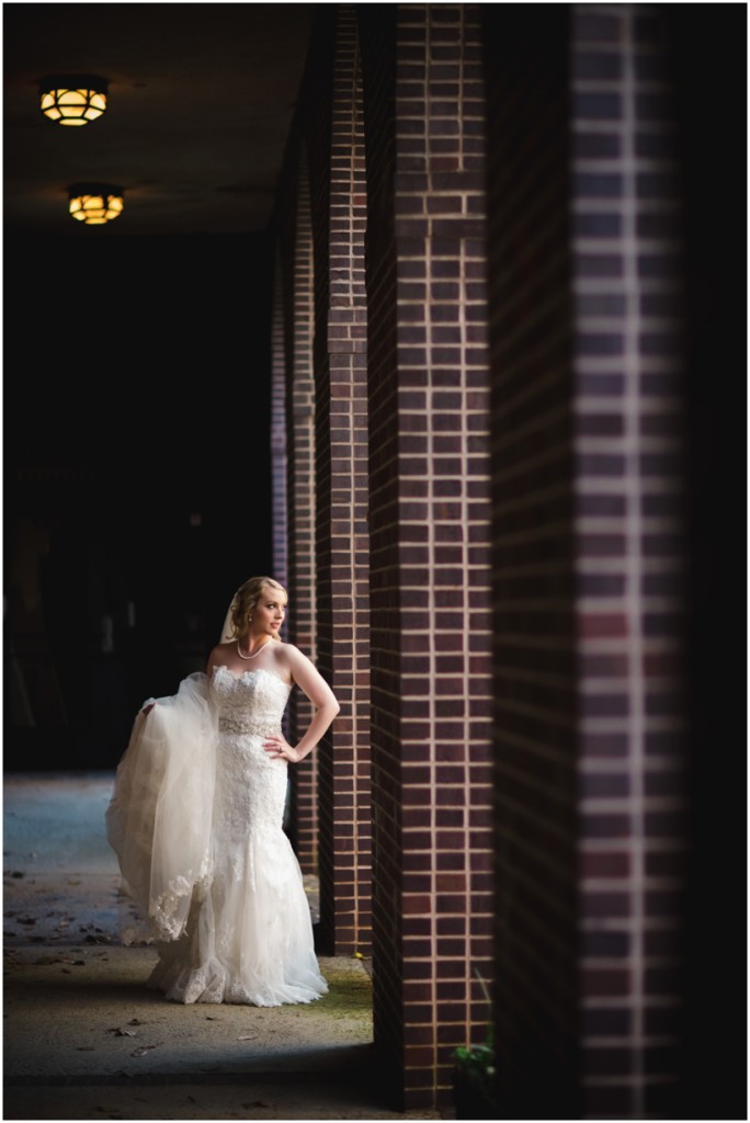 First United Methodist Church Birmingham Stained Glass Window Bridal Session by Rebecca Long Photography_013