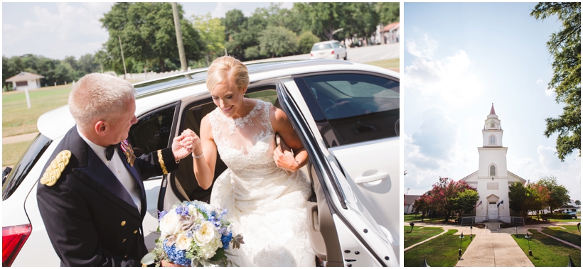 033_Fort Benning Infantry Chapel Wedding by Rebecca Long Photography