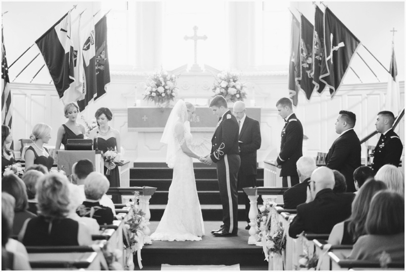 041_Fort Benning Infantry Chapel Wedding by Rebecca Long Photography