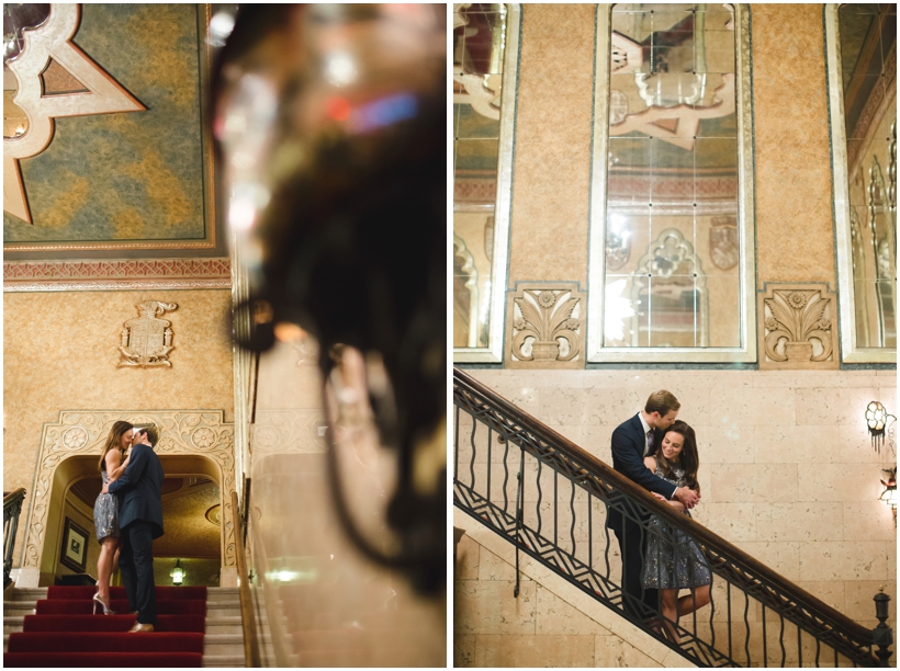 Alabama Theater Engagement Session in Downtown Birmingham Alabama by Rebecca Long Photography_009