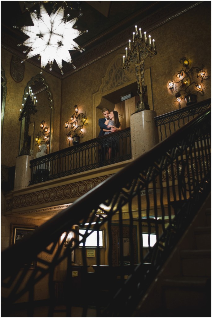 Alabama Theater Engagement Session in Downtown Birmingham Alabama by Rebecca Long Photography_010